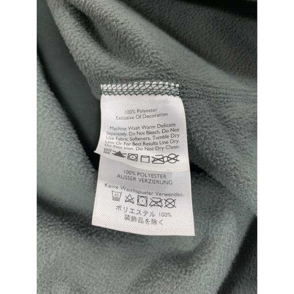 Eddie Bauer First Ascent Quarter Zip Fleece Pullover (Men's Large) Gray - Picture 11 of 12